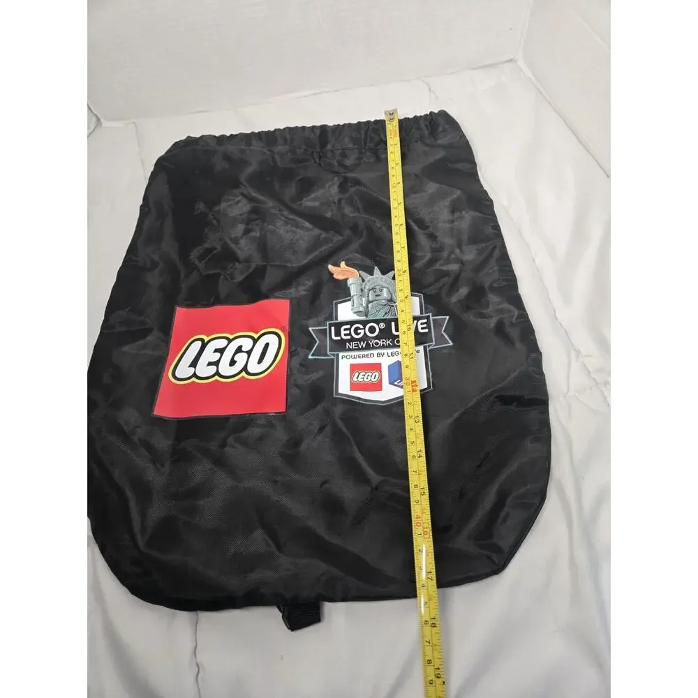 LEGO LIVE NYC DRAWSTRING Back Pack Games Travel